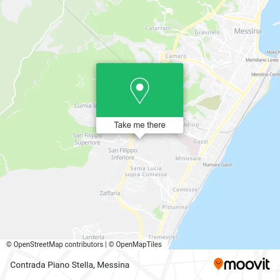 Piano Stella District map