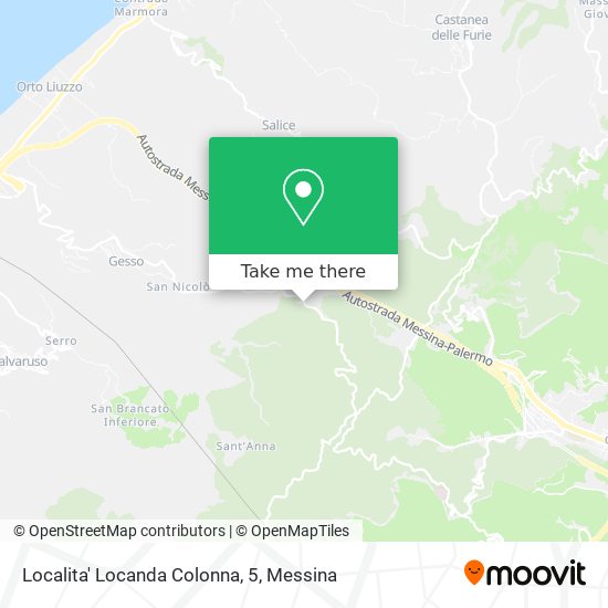 Localita' Locanda Colonna, 5 map