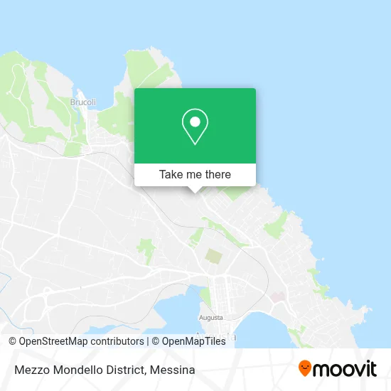 Mezzo Mondello District map