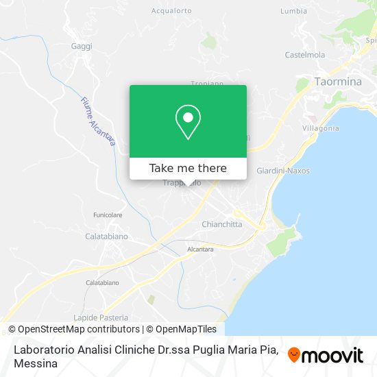 Laboratorio Analisi Cliniche Dr.ssa Puglia Maria Pia map