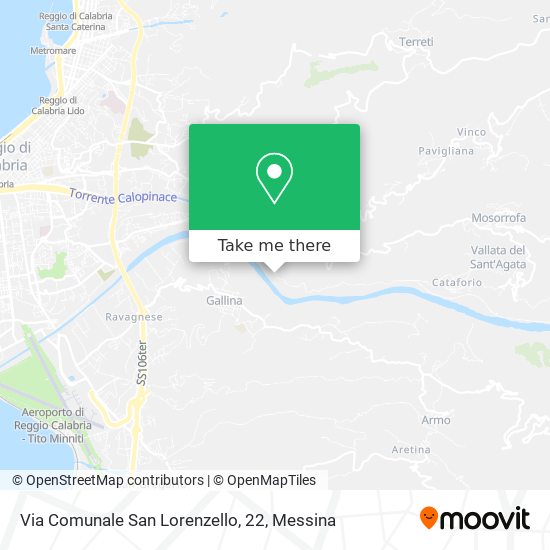 Via Comunale San Lorenzello, 22 map