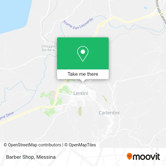 Barber Shop map
