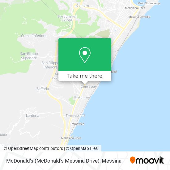 McDonald's (McDonald's Messina Drive) map