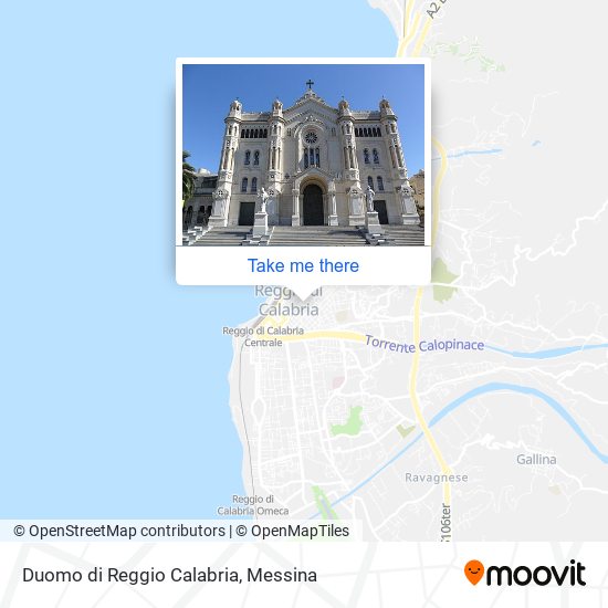 Duomo di Reggio Calabria map