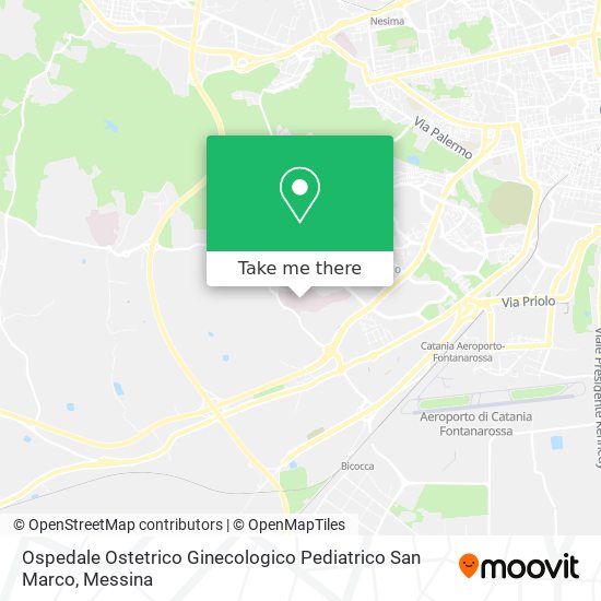 Ospedale Ostetrico Ginecologico Pediatrico San Marco map