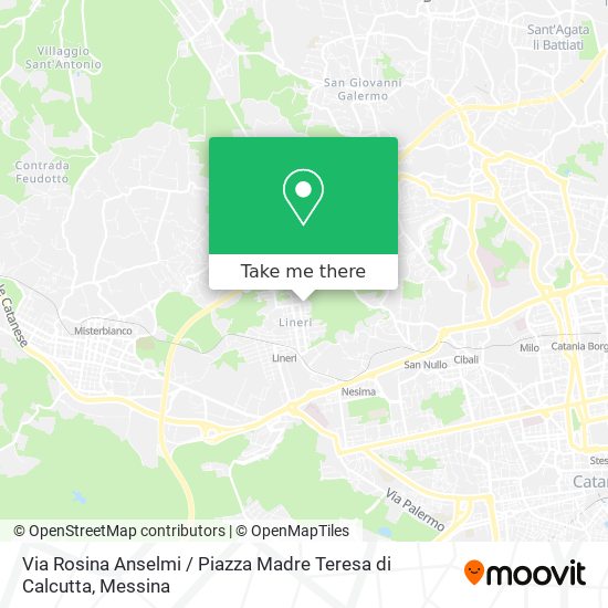 Via Rosina Anselmi / Piazza Madre Teresa di Calcutta map