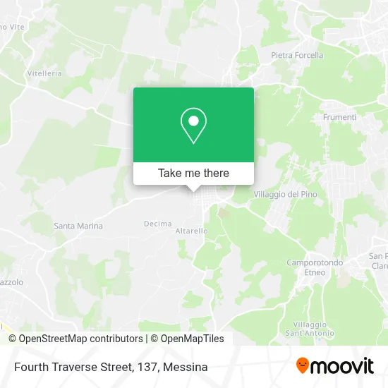 Fourth Traverse Street, 137 map