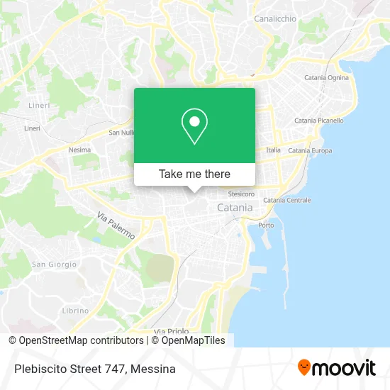 Plebiscito Street 747 map