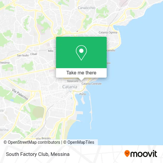 South Factory Club map