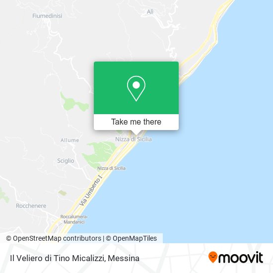 Il Veliero di Tino Micalizzi map