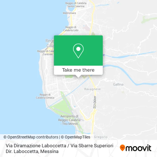 Via Diramazione Laboccetta / Via Sbarre Superiori Dir. Laboccetta map