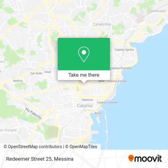 Redeemer Street 25 map