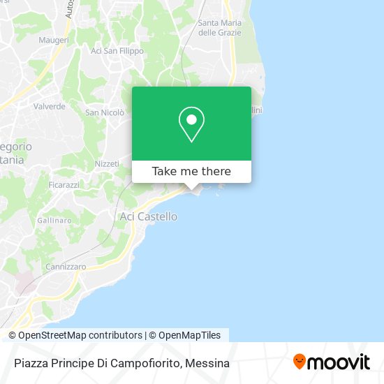 Piazza Principe Di Campofiorito map