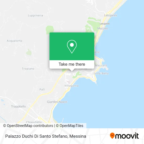 Palazzo Duchi Di Santo Stefano map