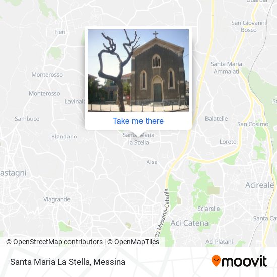 Santa Maria La Stella map