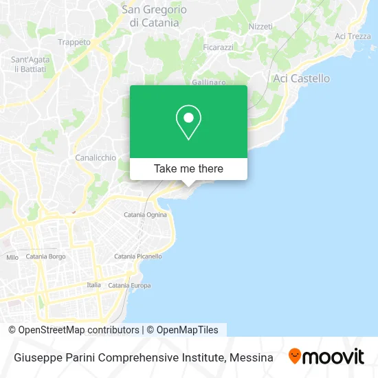 Giuseppe Parini Comprehensive Institute map