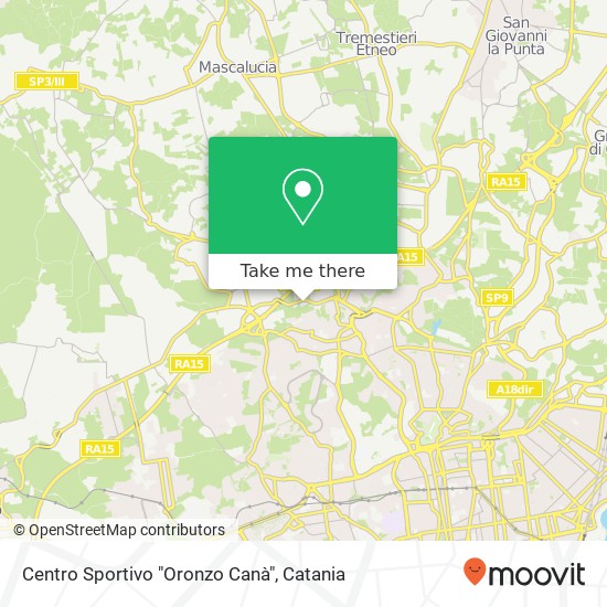 Centro Sportivo "Oronzo Canà" map