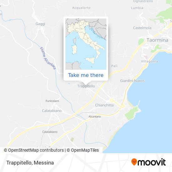 Trappitello map