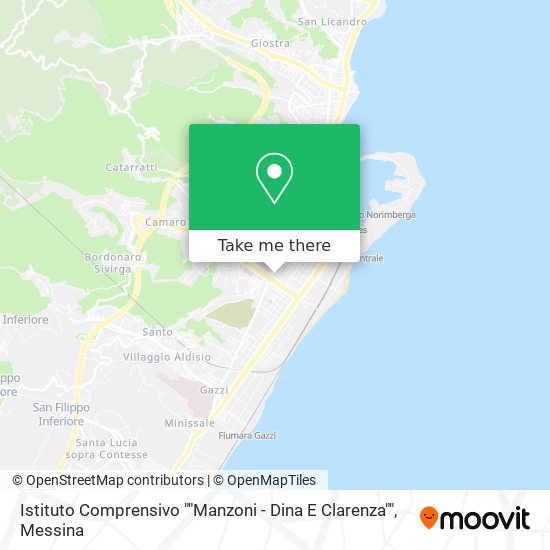 Istituto Comprensivo ""Manzoni - Dina E Clarenza"" map