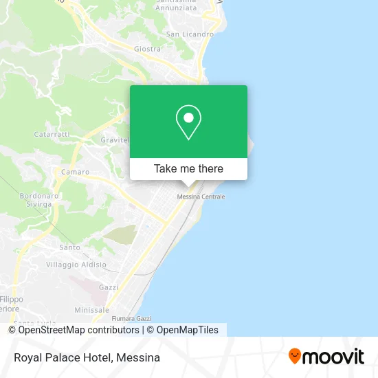 Royal Palace Hotel map