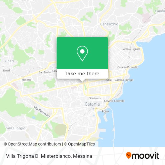 Villa Trigona Di Misterbianco map