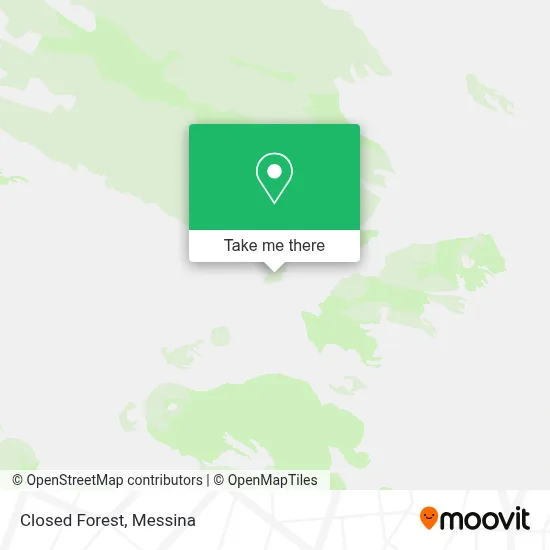 Closed Forest map