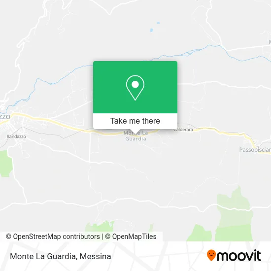 Monte La Guardia map