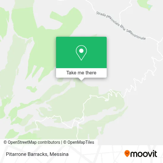 Pitarrone Barracks map