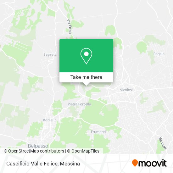 Caseificio Valle Felice map