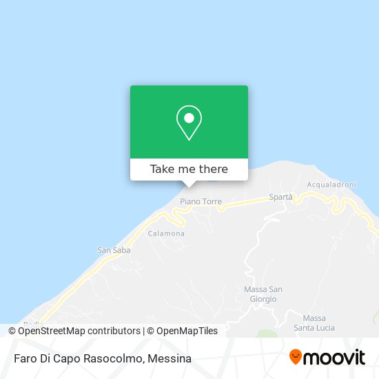 Faro Di Capo Rasocolmo map