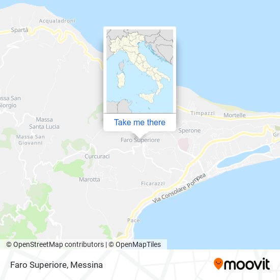 Faro Superiore map