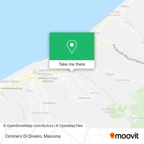 Cimitero Di Divieto map