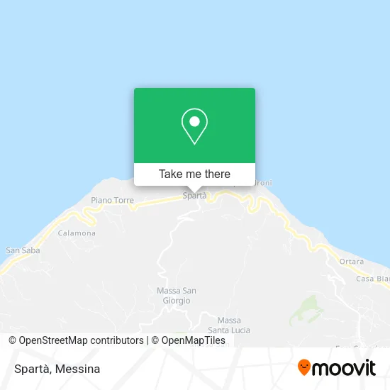 Spartà map