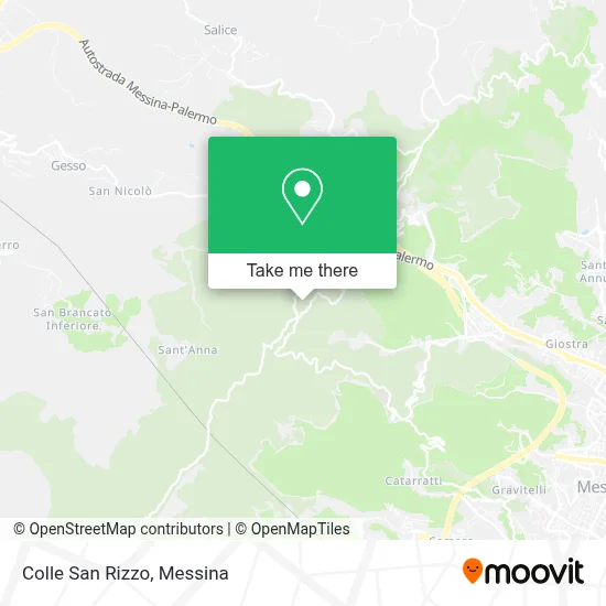 Colle San Rizzo map