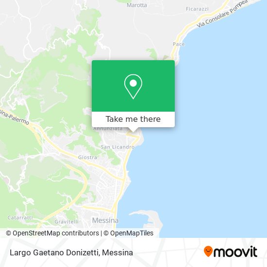 Largo Gaetano Donizetti map