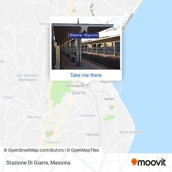 Stazione Di Giarre map