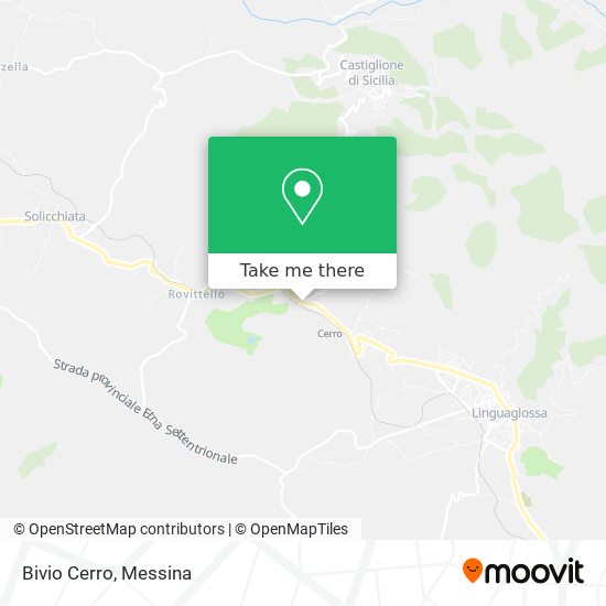 Bivio Cerro map