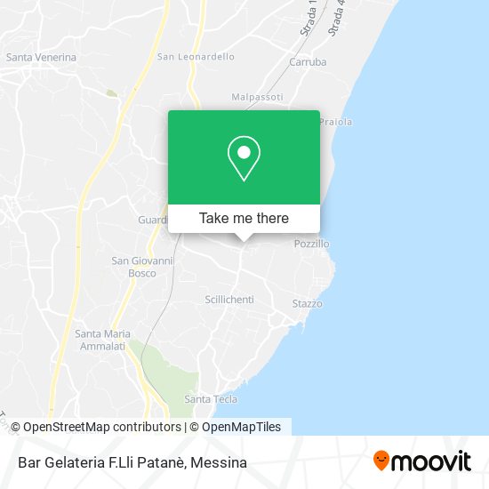 Bar Gelateria F.Lli Patanè map