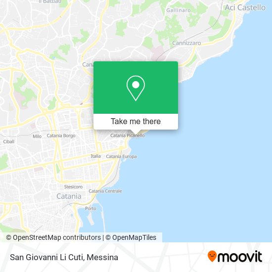 San Giovanni Li Cuti map