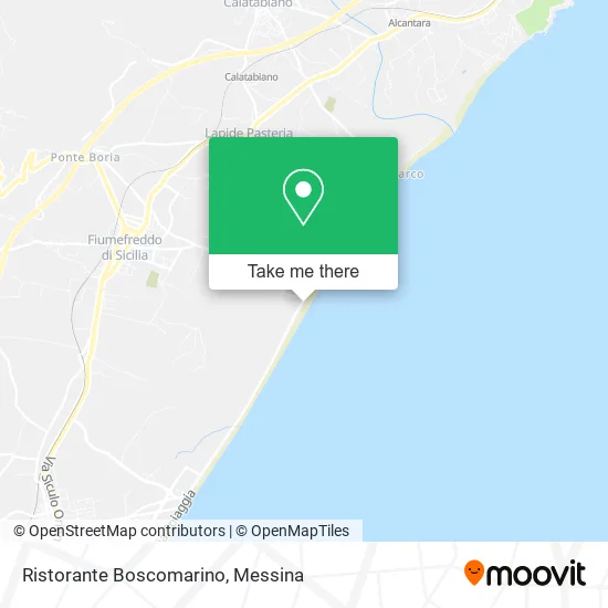 Ristorante Boscomarino map