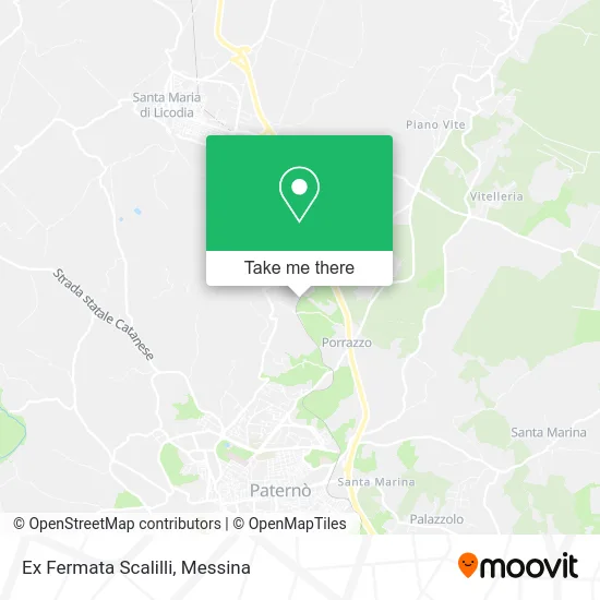 Former Scalilli Stop map