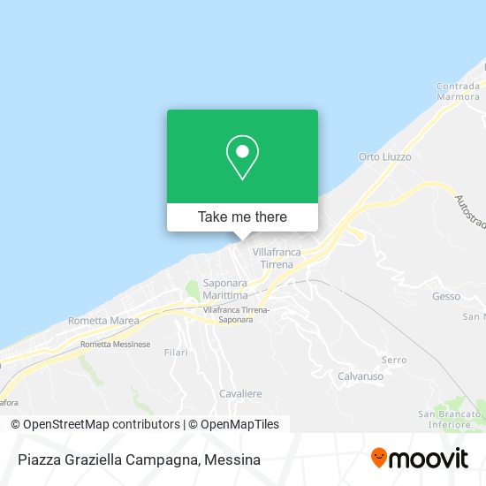 Piazza Graziella Campagna map