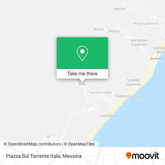 Itala River Square map
