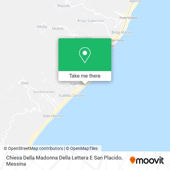 Chiesa Della Madonna Della Lettera E San Placido map