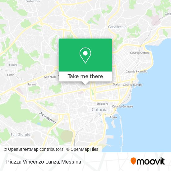 Piazza Vincenzo Lanza map
