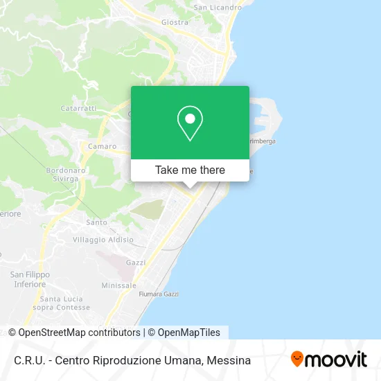 C.R.U. - Centro Riproduzione Umana map