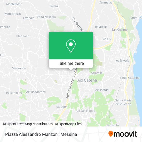 Piazza Alessandro Manzoni map