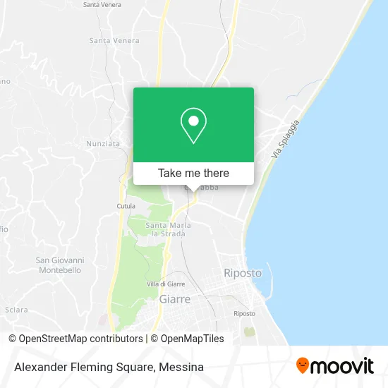 Alexander Fleming Square map
