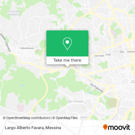 Largo Alberto Favara map