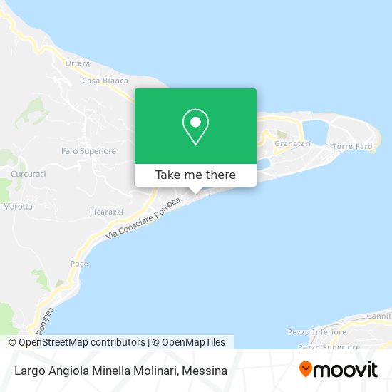 Largo Angiola Minella Molinari map